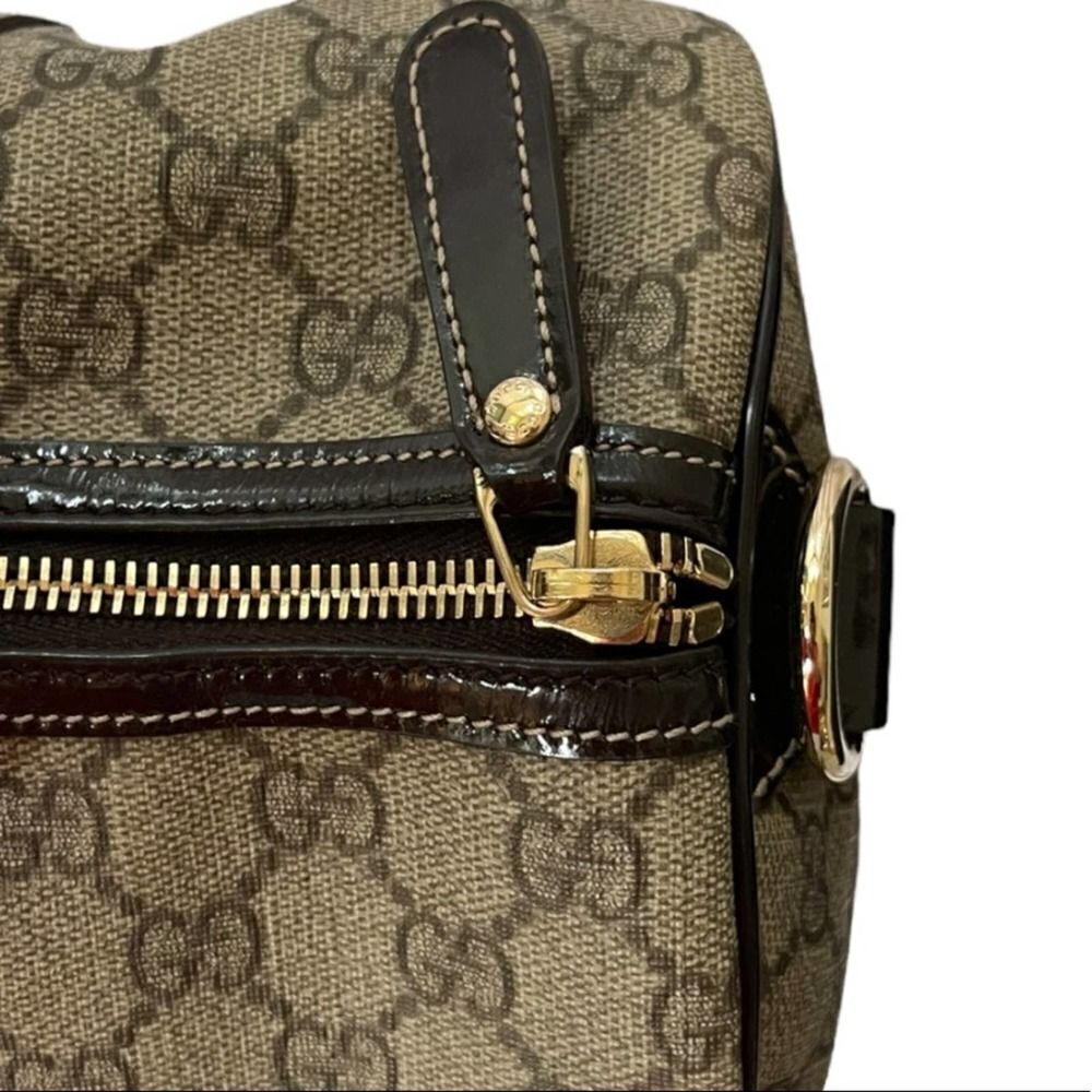Gucci Boston Joy Bag Handbag Monogram GG Medium Supreme - Picture 7 of 12